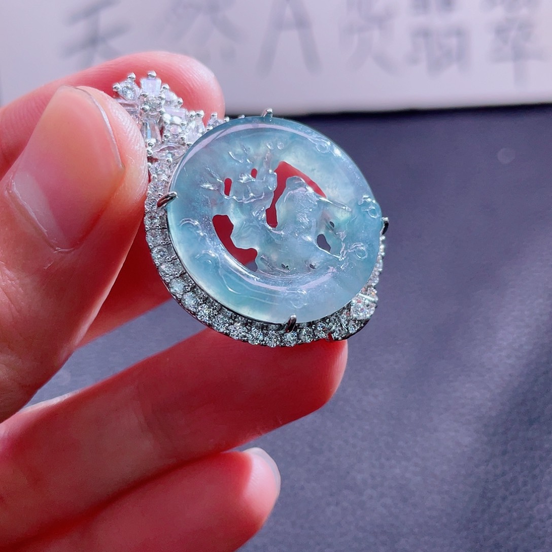 翡翠颈饰未镶嵌888888888