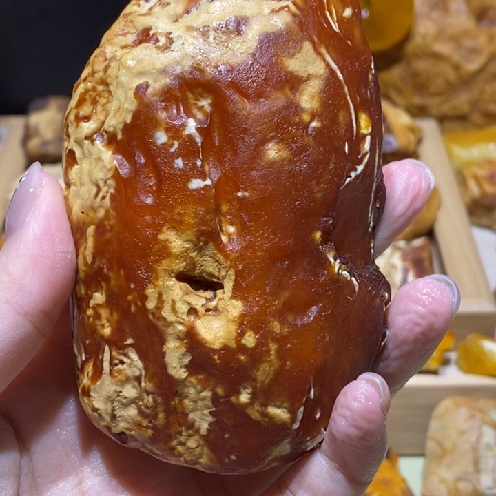 知***乐定制琥珀蜜蜡原石
