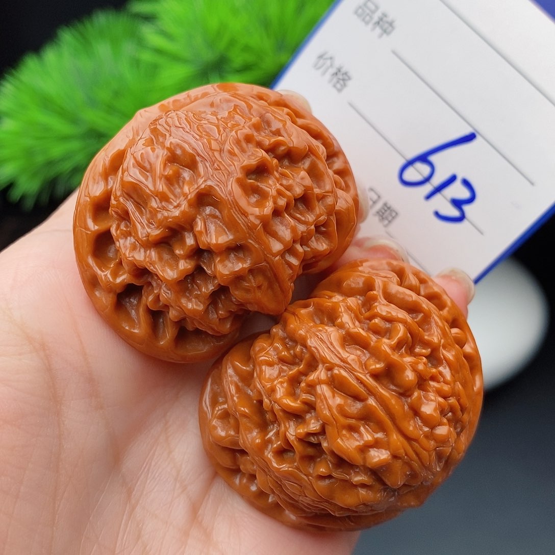 文玩核桃把件43宫灯613