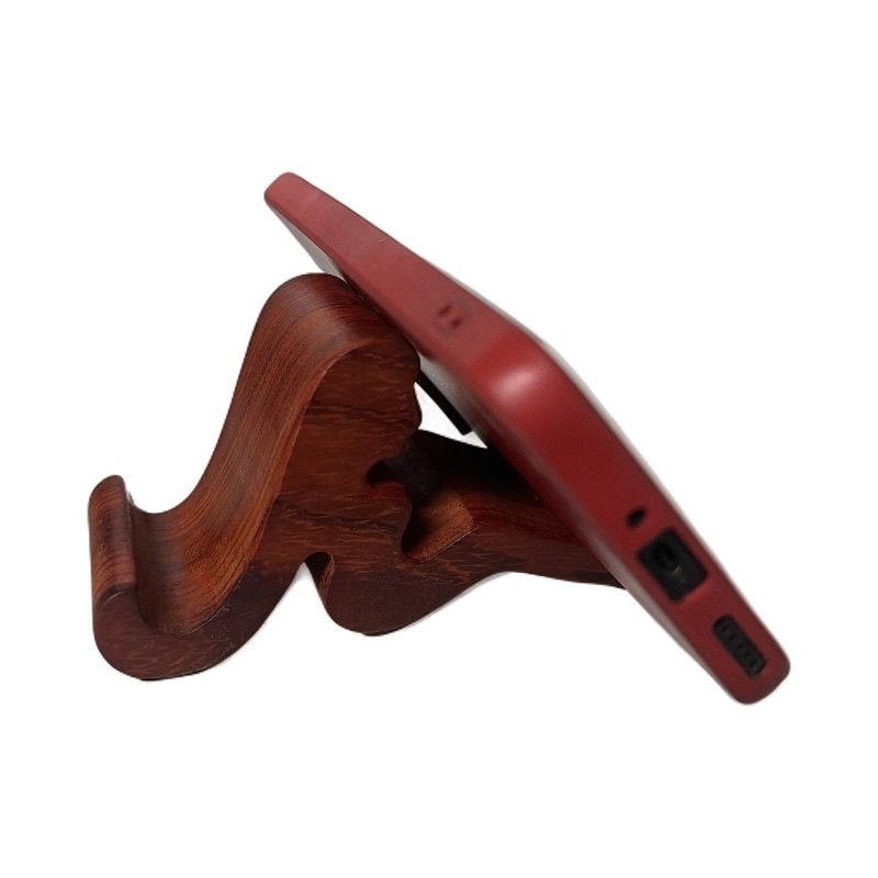 邵氏紫檀红花梨木创意多功能可拆卸组合实木手机托架手机支架