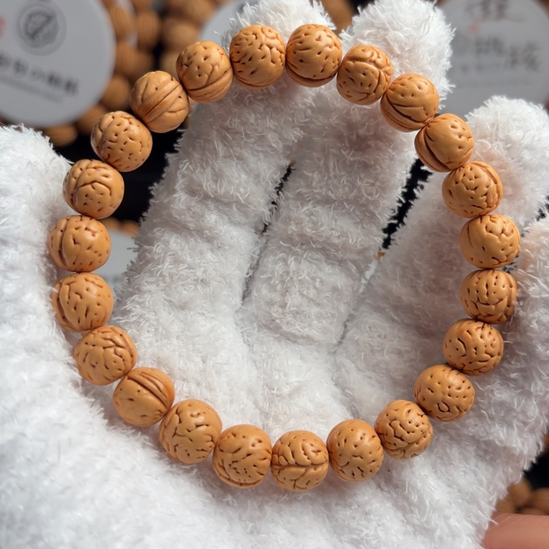 吊坠桃核11左右一道筋小黄桃