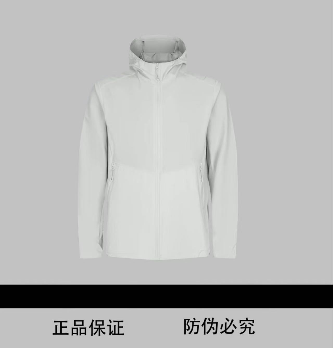 夏季中国男士休闲户外弹力连帽透气轻薄防晒衣F-108-4薄款