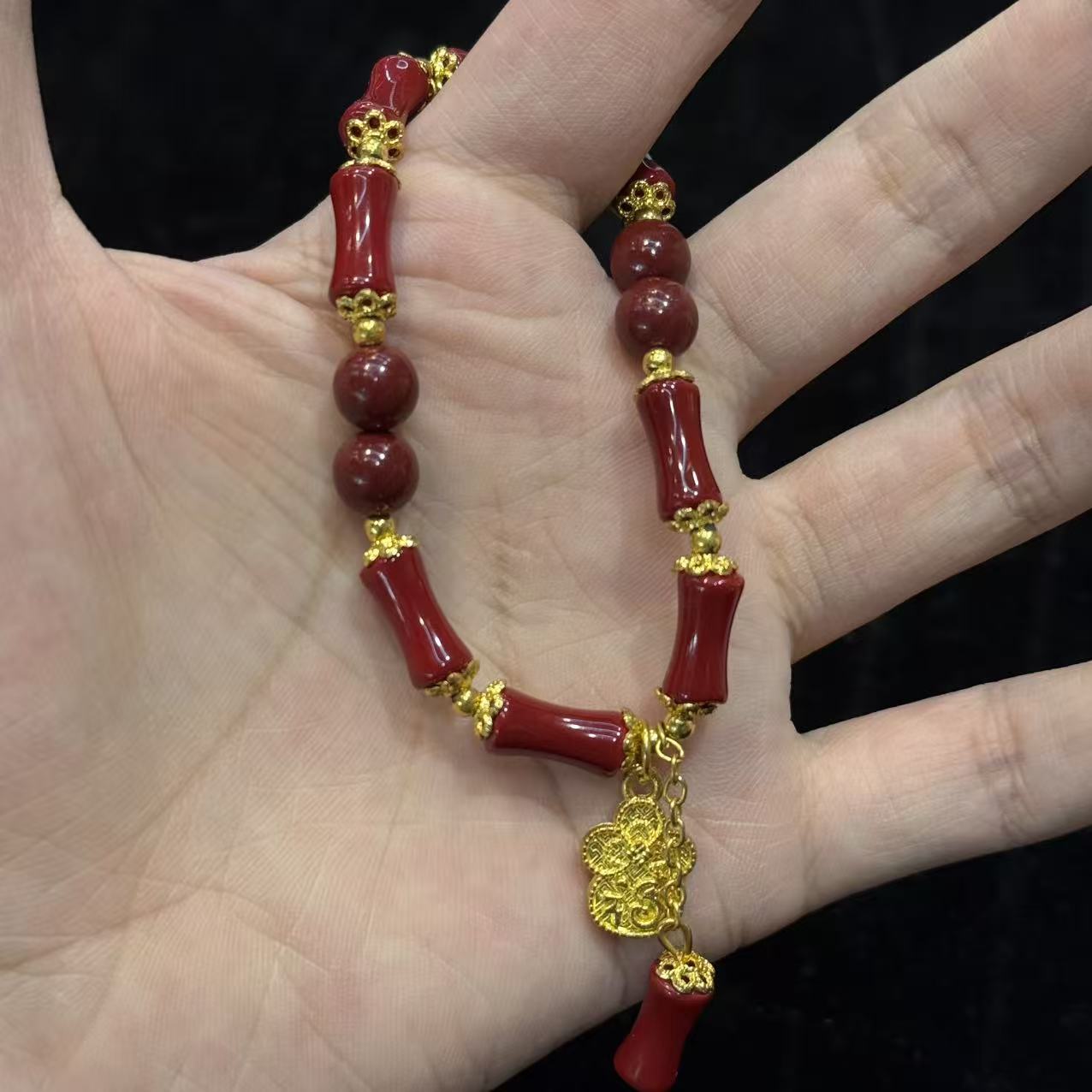 手链 祥顺文玩文玩手串单圈[无礼盒]@@YS1853