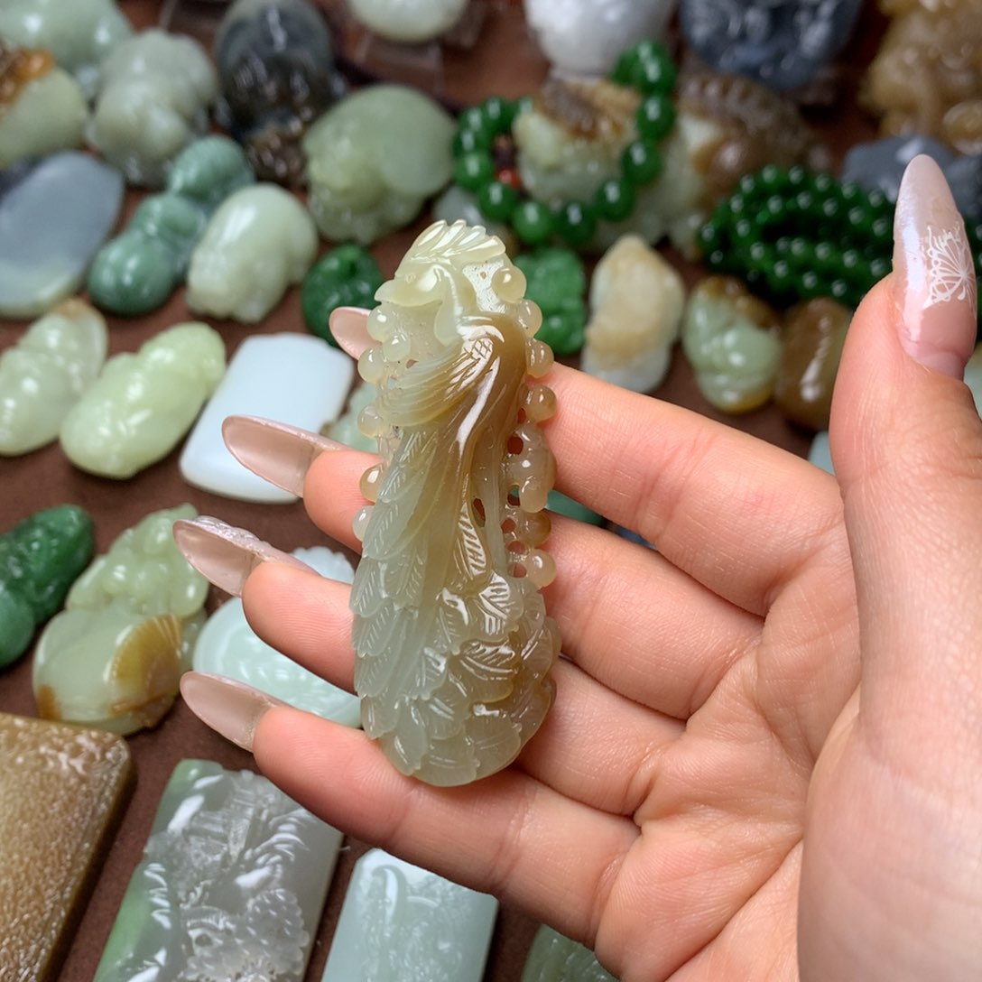 和田玉挂件未镶嵌