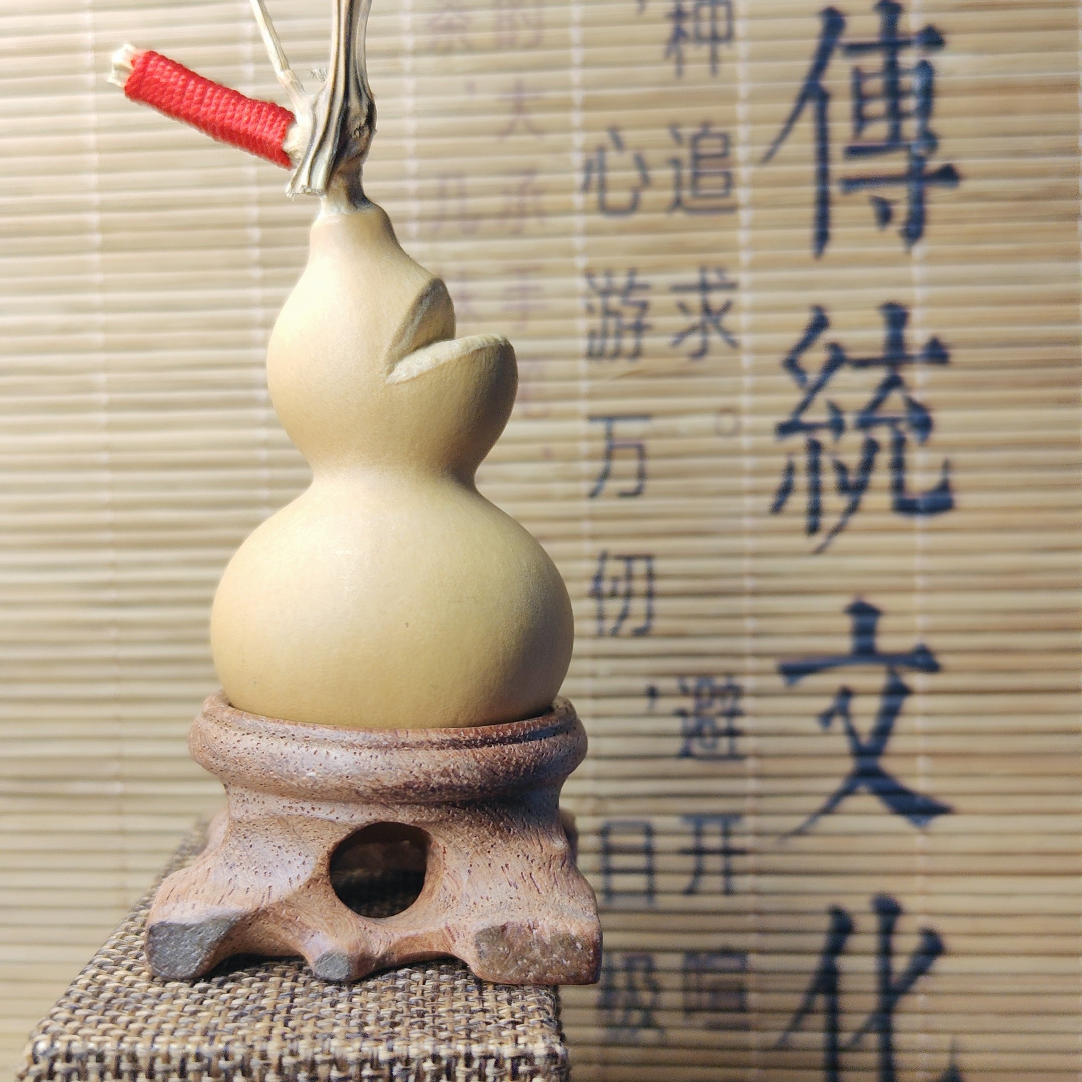 天然小八宝葫芦天裂