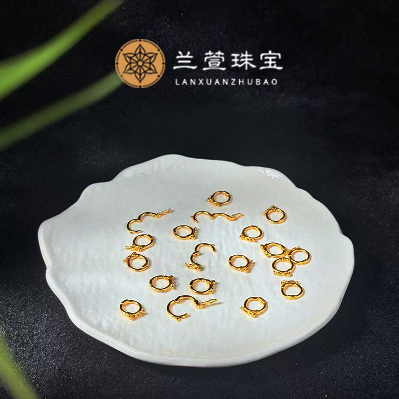 925银银制品 【兰萱 • 银制品】万能银扣 多样性发 只发其一　28