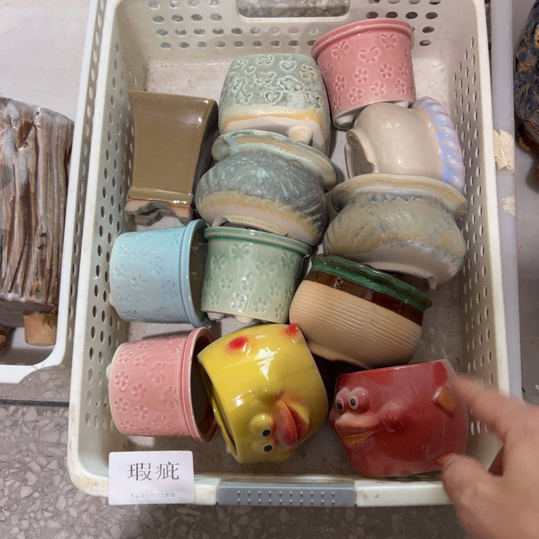  陶瓷多肉小花盆@@