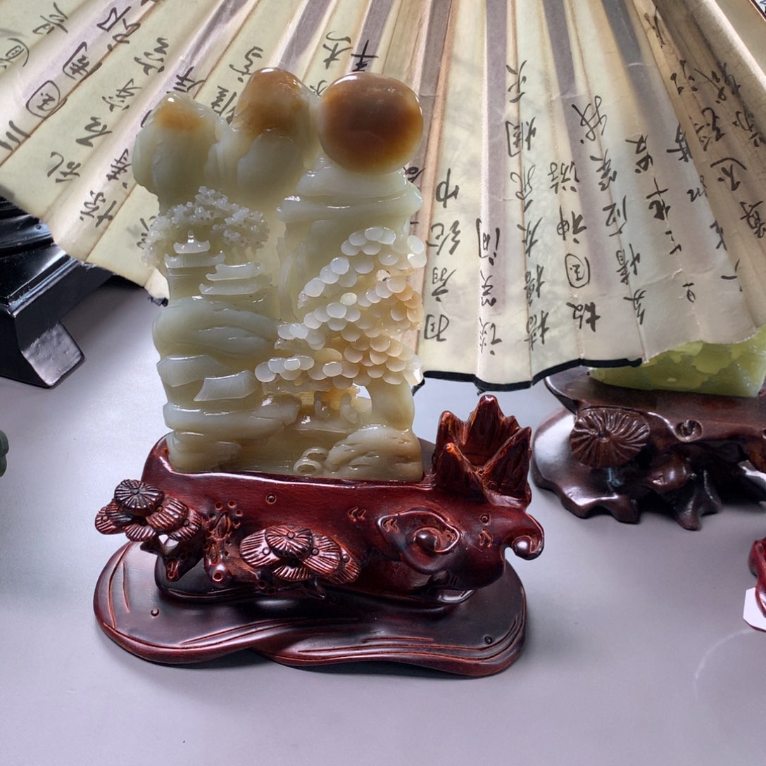 和田玉和田玉摆件未镶嵌未镶嵌