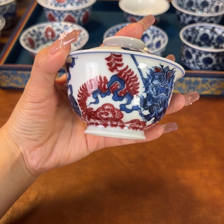 瓷片景德镇陶瓷手工手绘