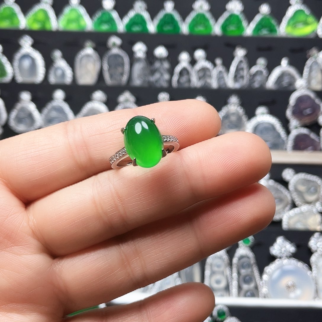 玛瑙/玉髓戒指合金