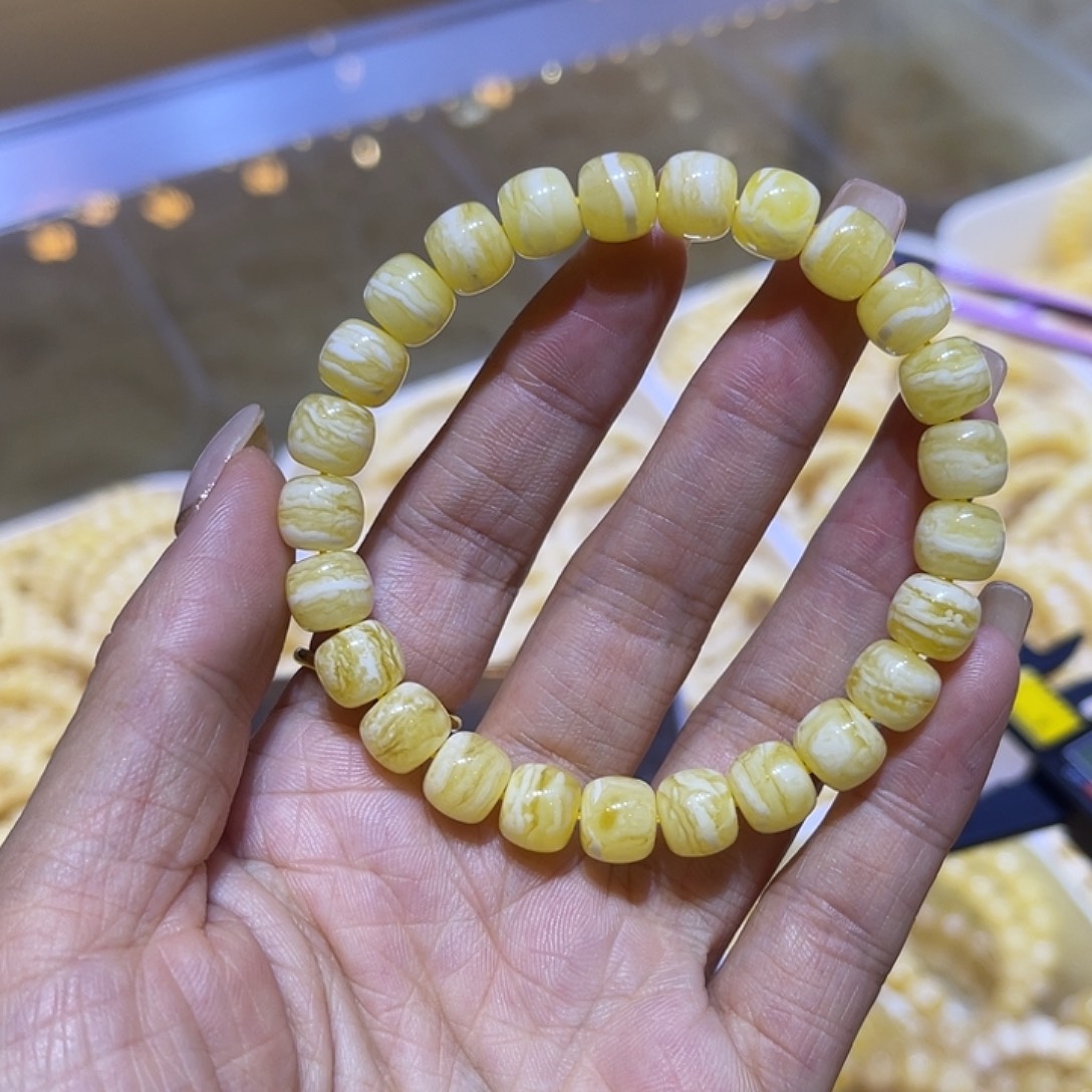 未镶嵌琥珀手串蜜蜡手串9