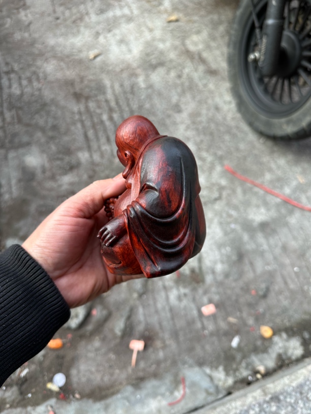 印度小叶紫檀笑佛