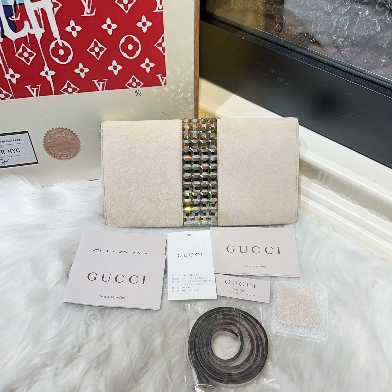95新 GUCCI/古驰 古驰单肩包 cj3217