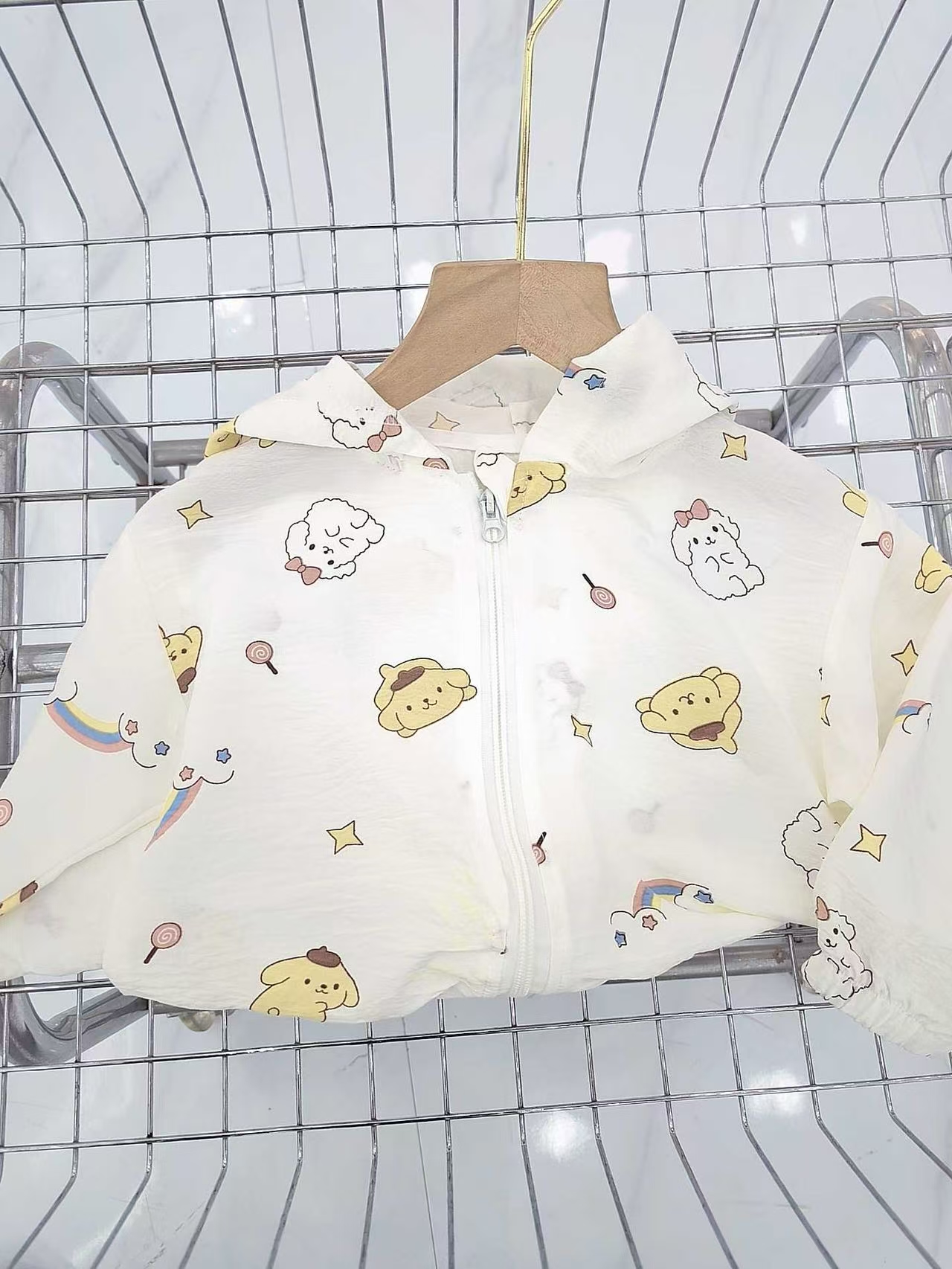 柚【8908-12布丁狗】防晒衣