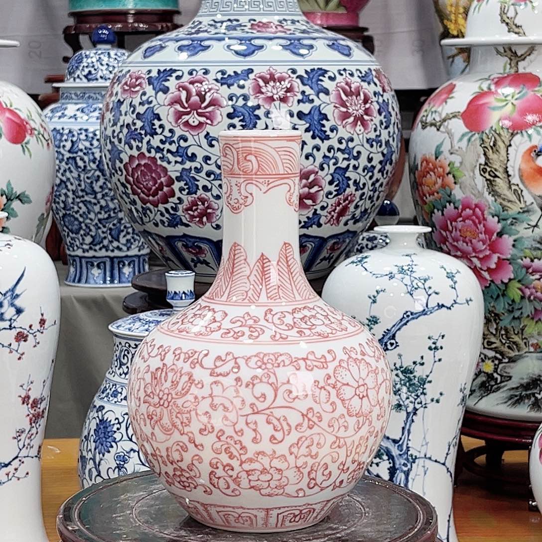 正***6摆件景德镇的陶瓷