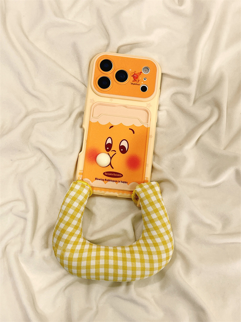 吹泡泡星星人腕带适用苹果17手机壳华为/荣耀/OPPO/vivo/小米