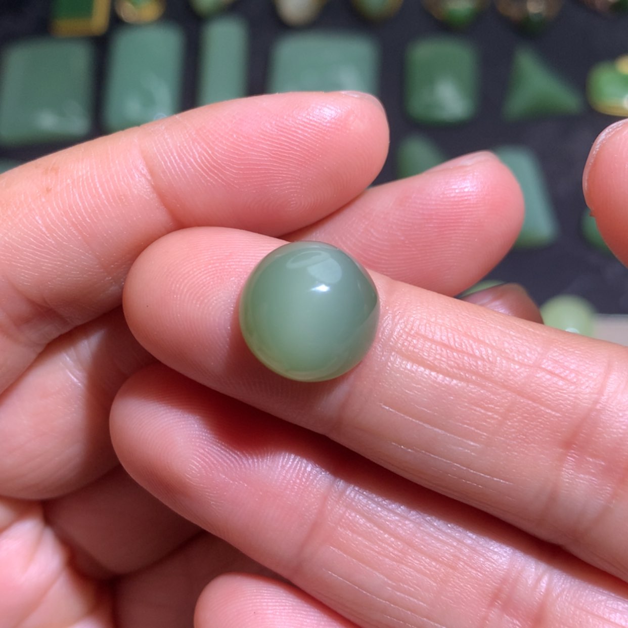 【闪购商品】和田玉珠宝半成品未镶嵌