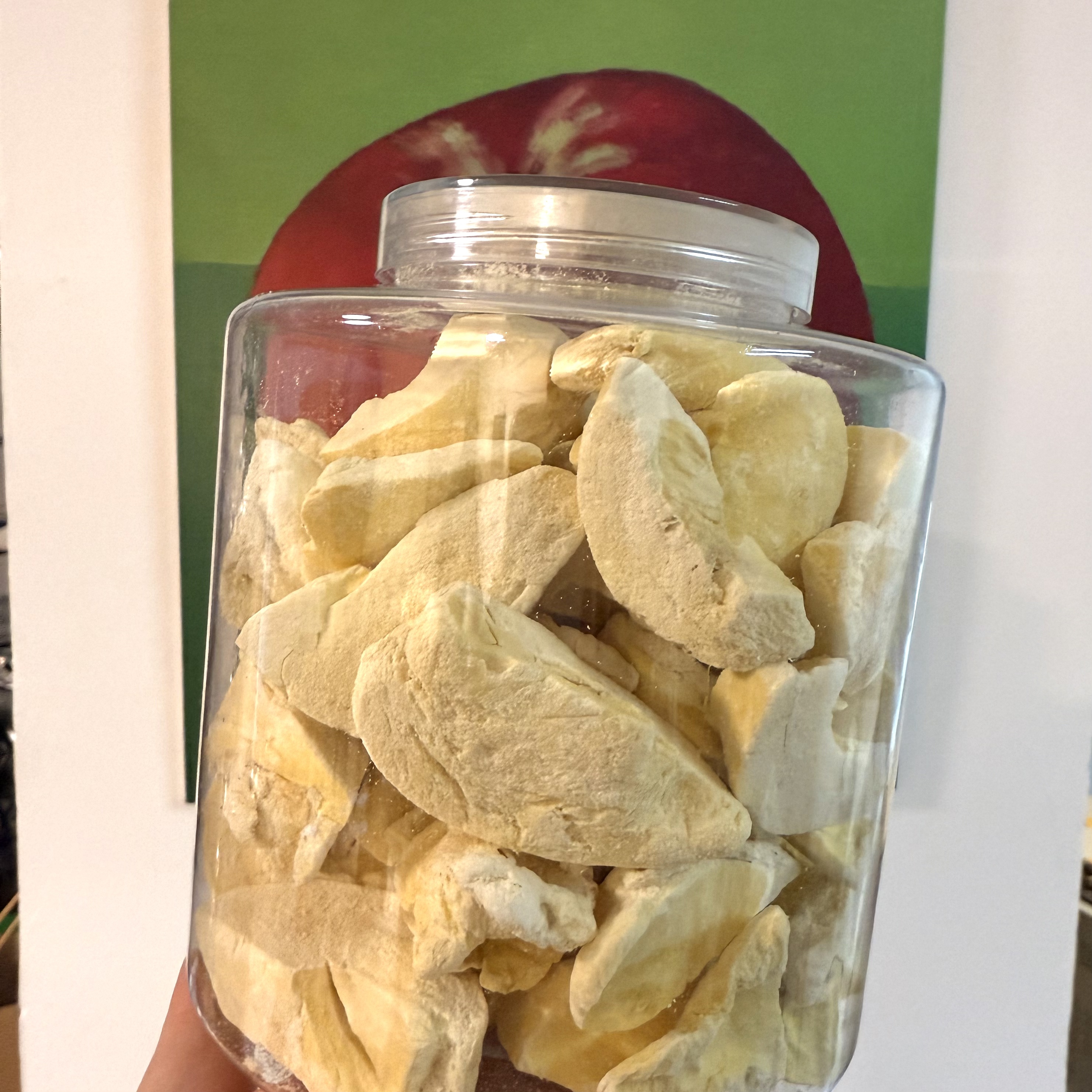 冻干榴莲散装称重