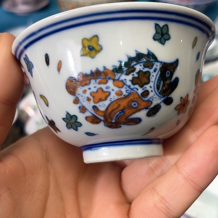 景德镇陶瓷主人杯13344