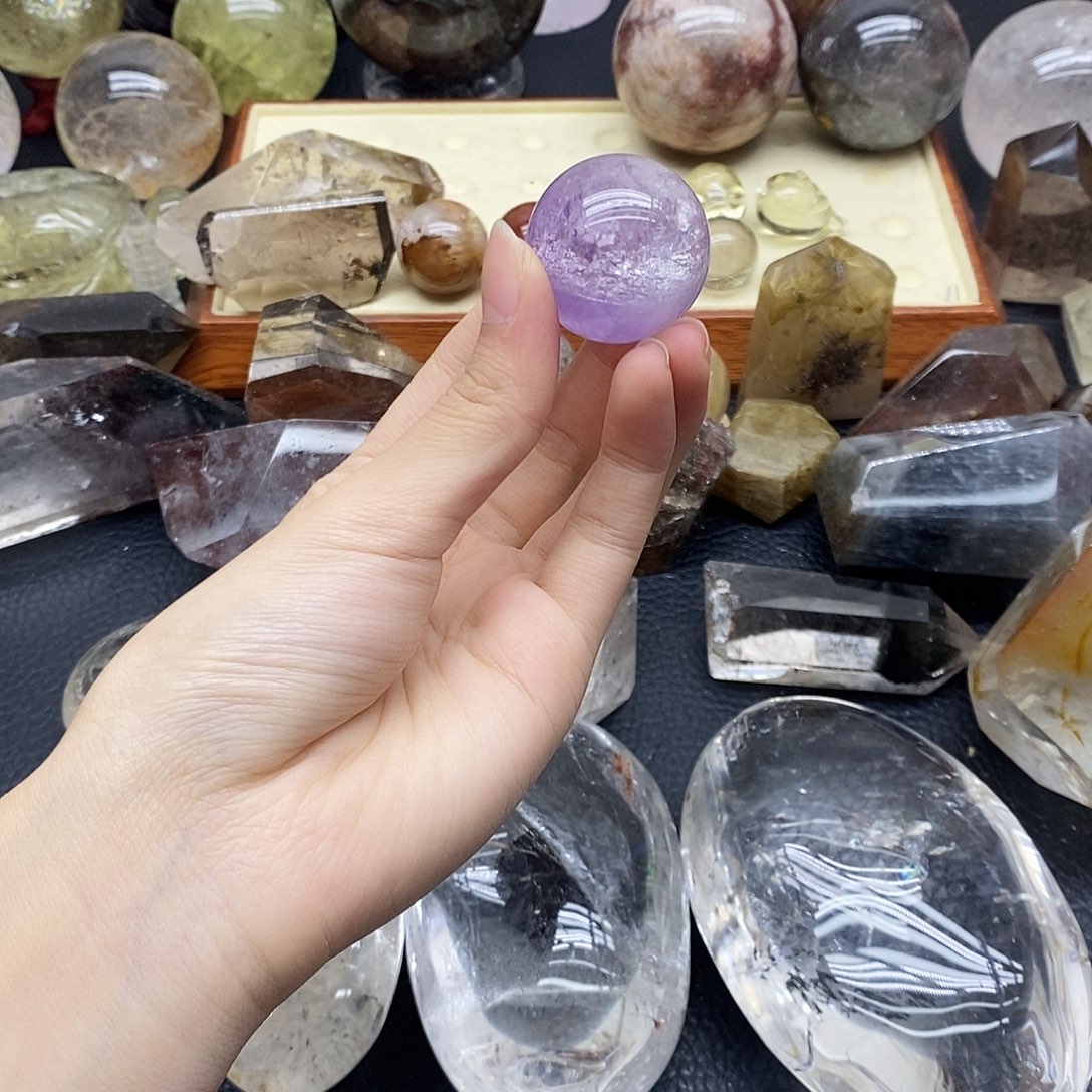 水晶未镶嵌珠宝半成品140水晶石