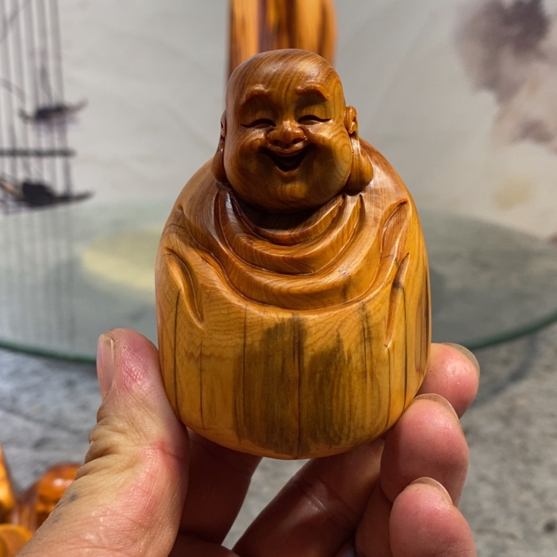 【闪购商品】柏木（崖柏）根雕木雕工艺品摆件家居手把件