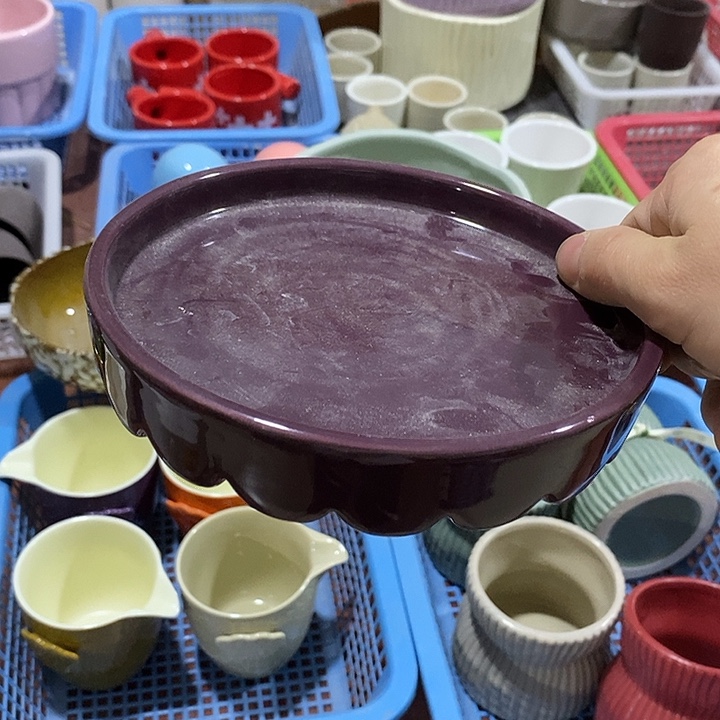 陶摆件水培陶盆无孔 瑕疵介意勿拍