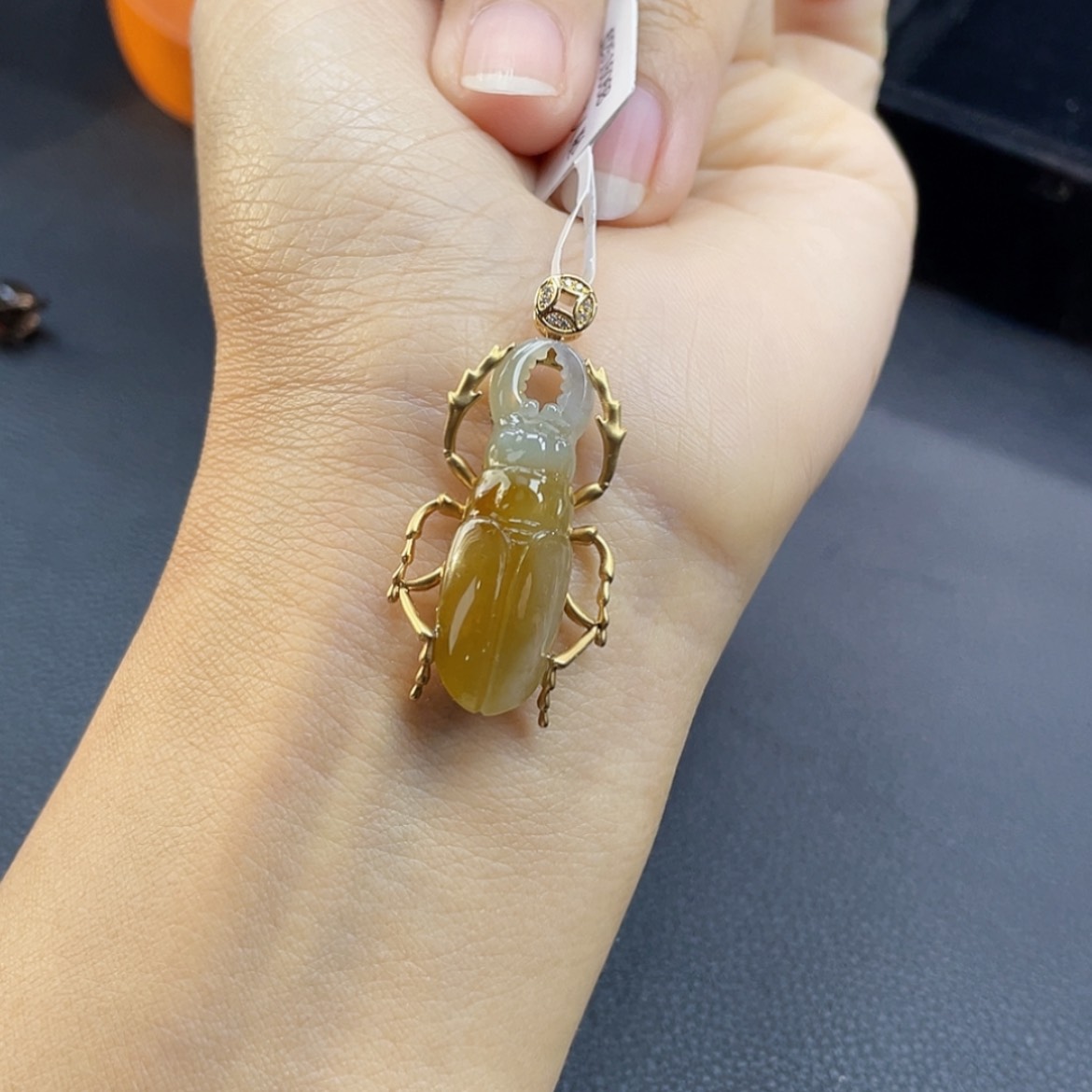 【闪购商品】翡翠颈饰18K金镶嵌29号