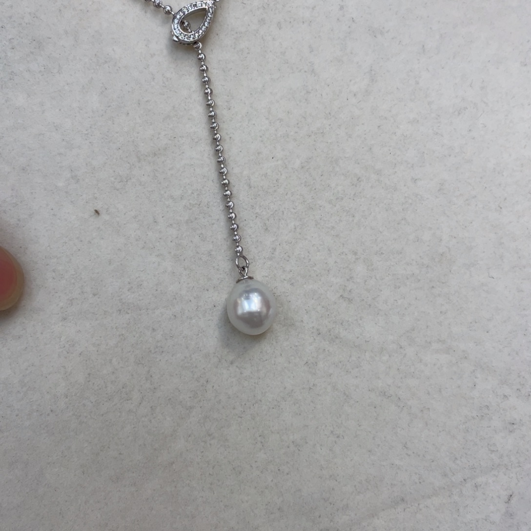 吊坠(不含链)海水珍珠银S925镶嵌