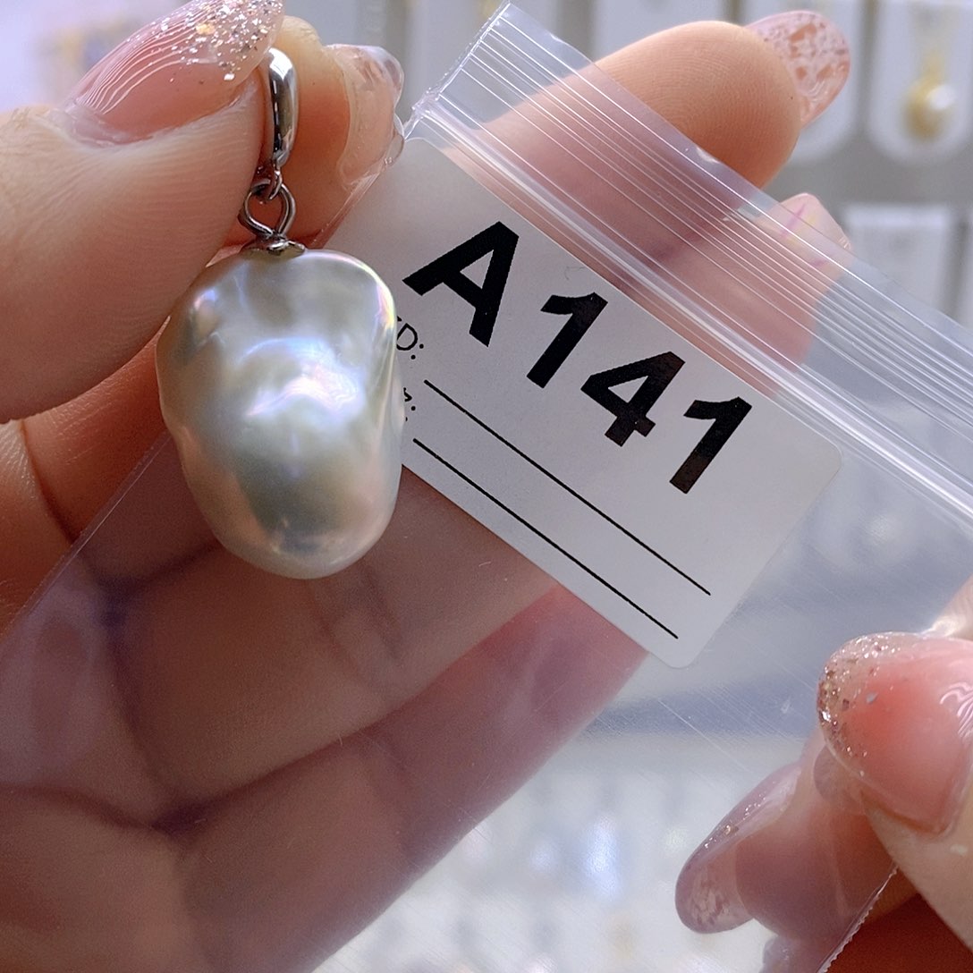 淡水珍珠颈饰银S925镶嵌