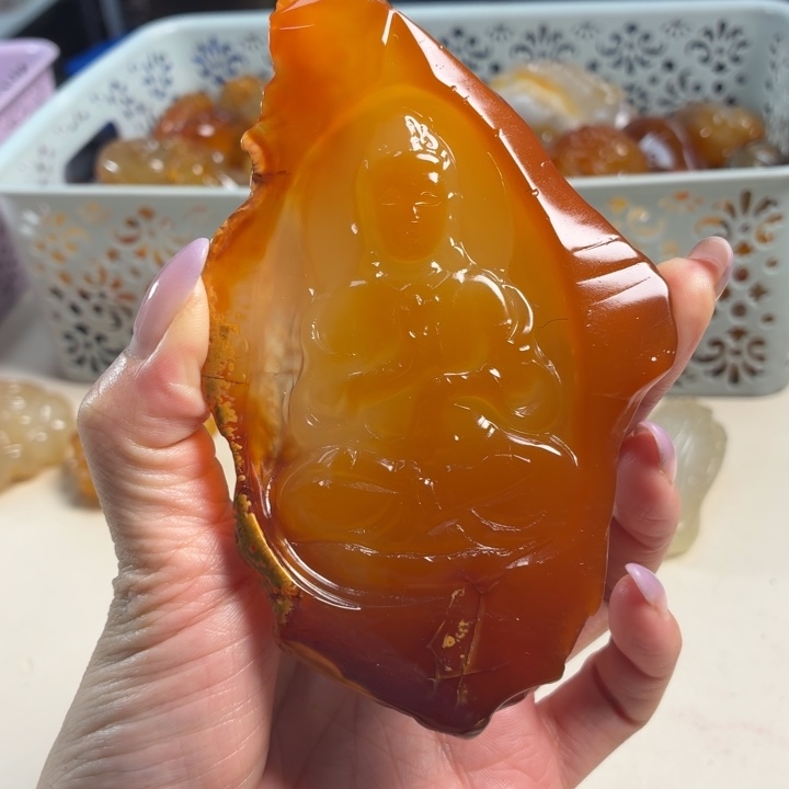 玛瑙/玉髓未镶嵌吊坠(不含链)