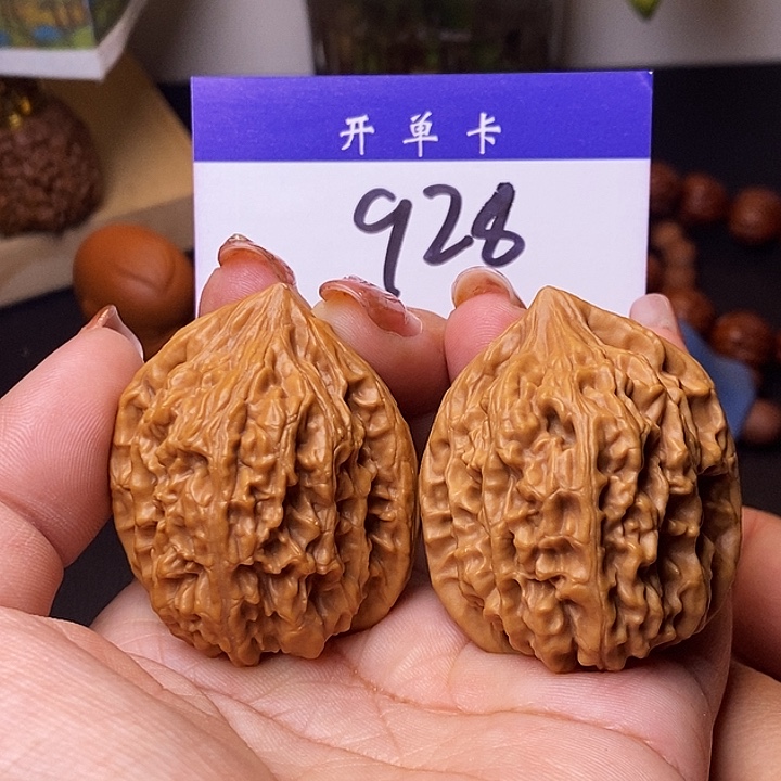 吊坠桃核老树鸡心40无刀痕s