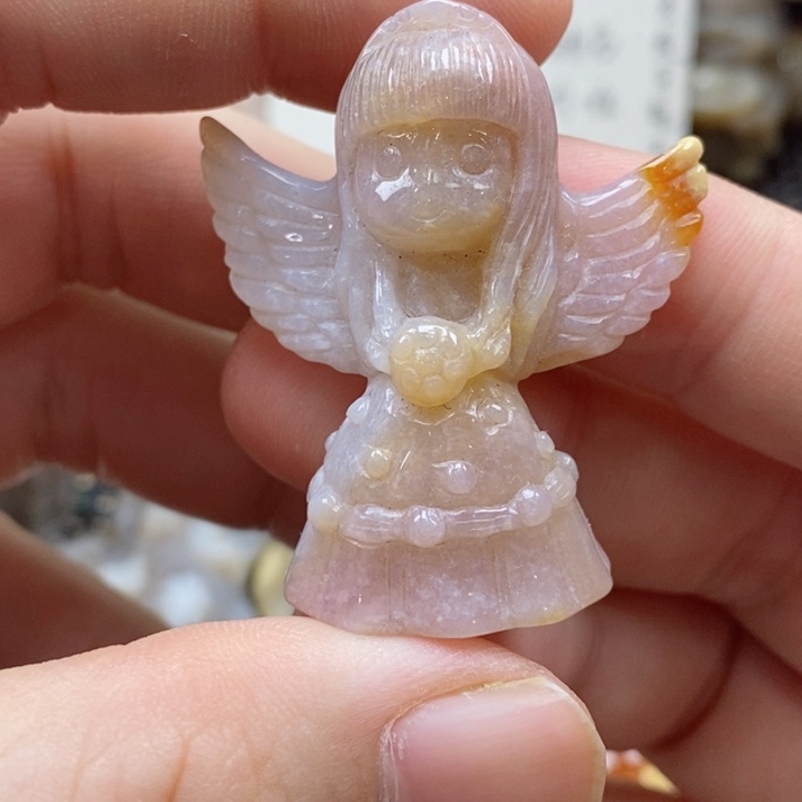 石英质玉颈饰未镶嵌