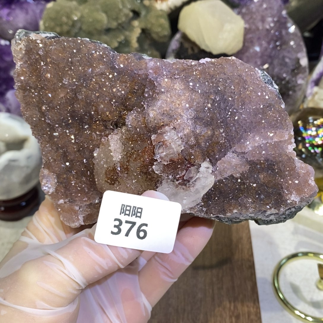 大型摆件（非配饰）未镶嵌紫晶方解石