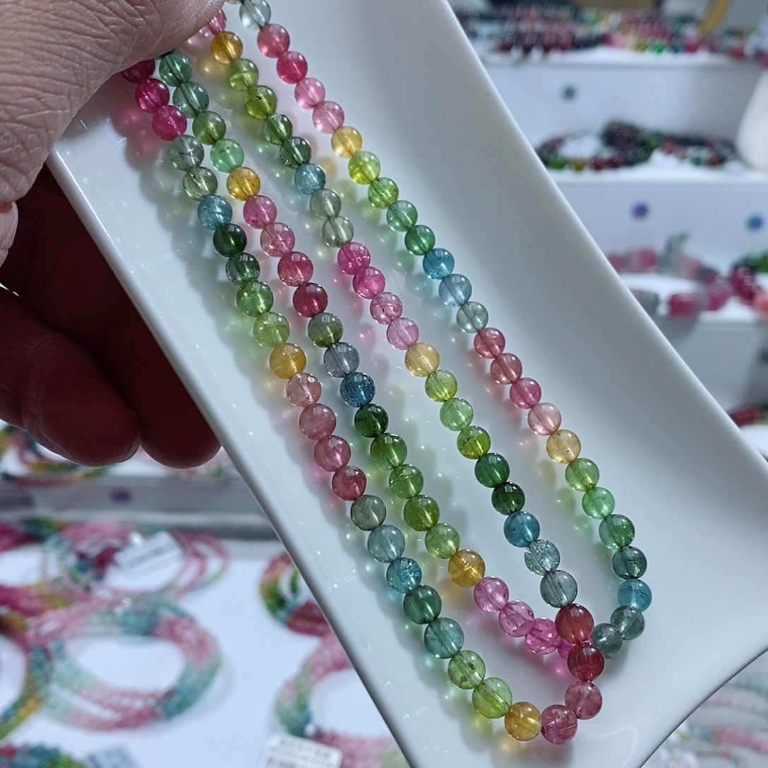 碧玺手链未镶嵌手链