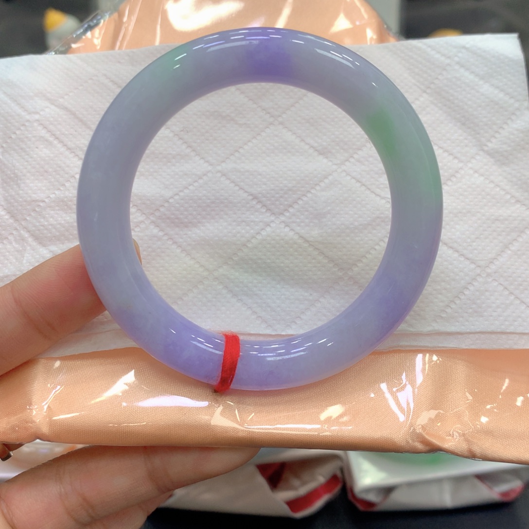 蔷***薇翡翠未镶嵌手镯翡翠