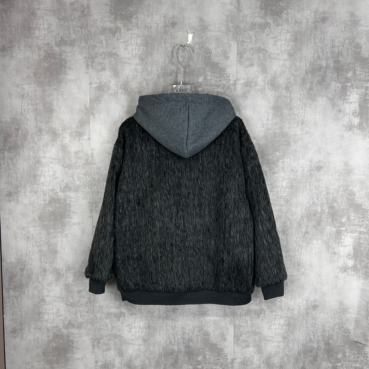 114 Automobili Lamborghini 拼接毛呢假两件夹克 2XL码 全新带吊