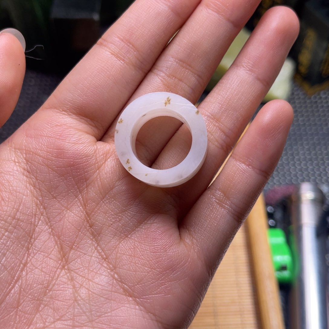 未镶嵌和田玉珠宝半成品星**庶