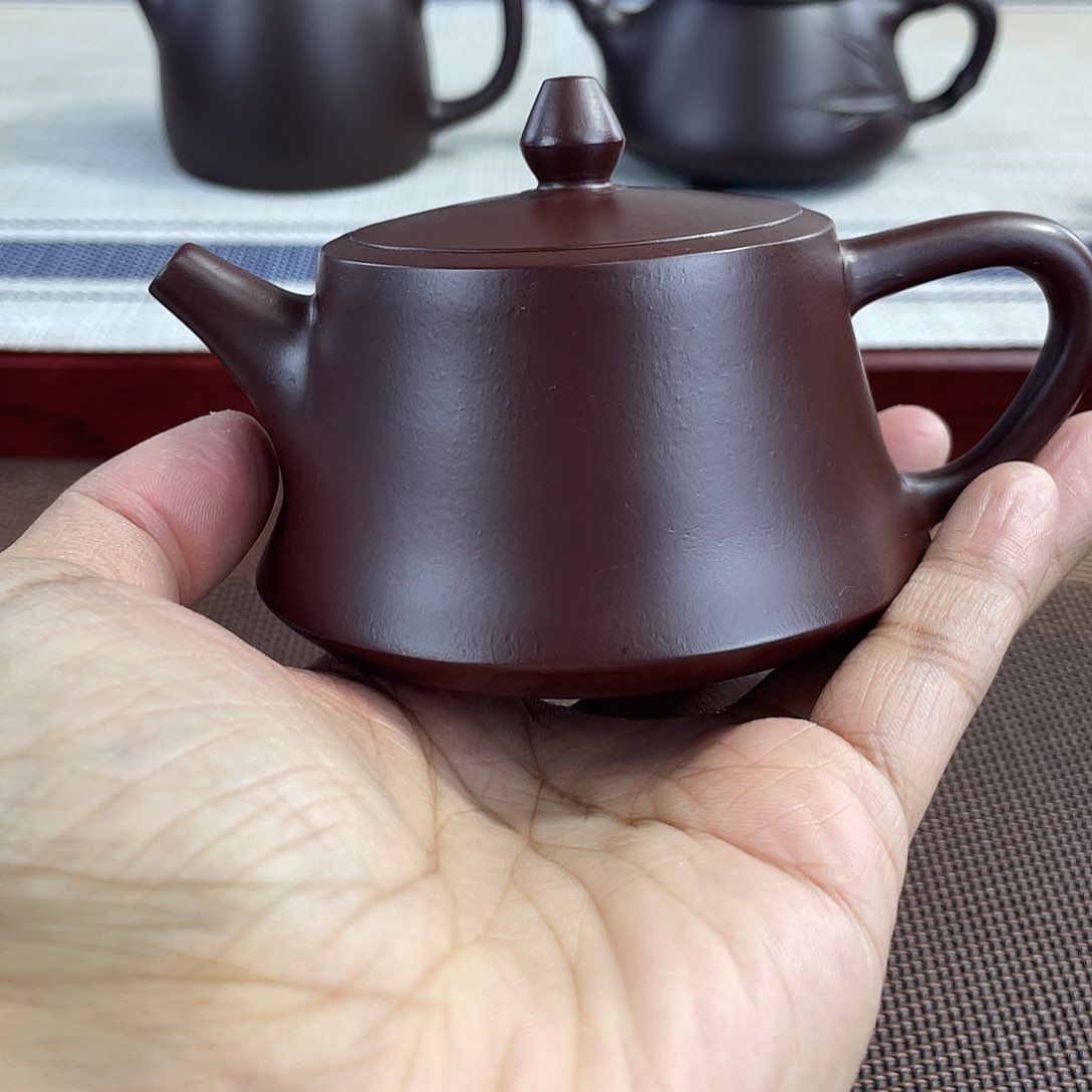 紫泥壶原矿紫泥柱础器型