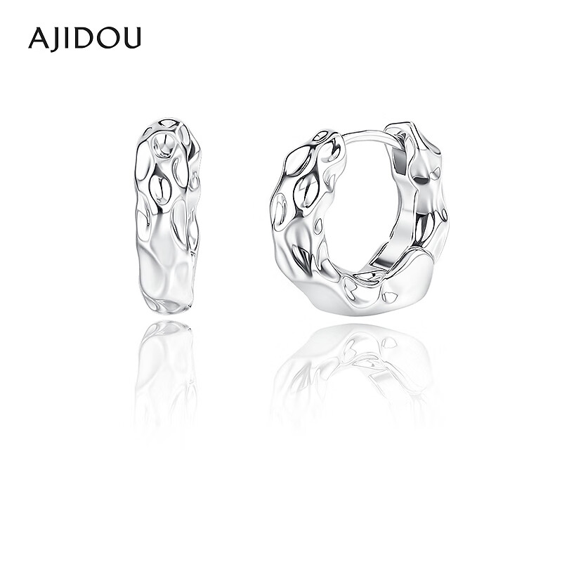 合金无非金属耳饰 AJIDOU阿吉豆潮酷时尚耳环【CB】