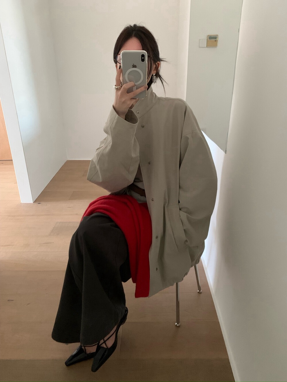 冬季韩系ins简约高级感高品质女装外套