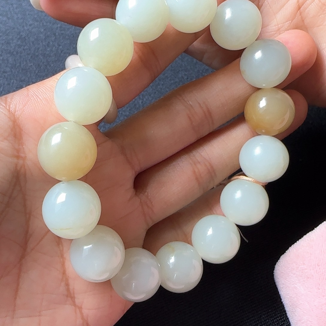 和田玉手链未镶嵌