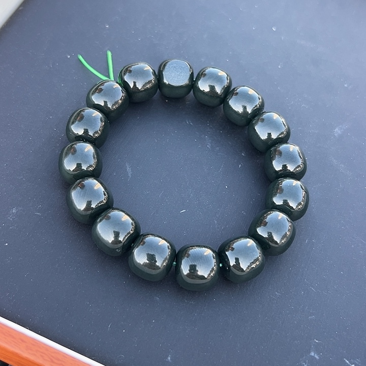 未镶嵌手串和田玉卡16