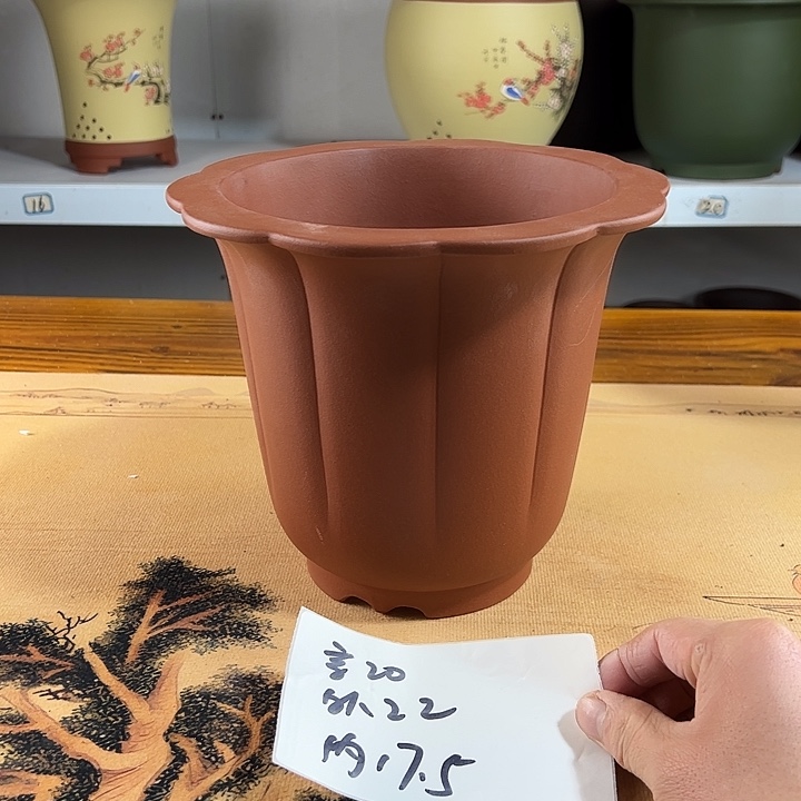 花盆紫砂紫砂兰花盆10