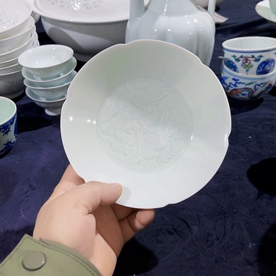 摆件陶景德镇瓷器精品盘