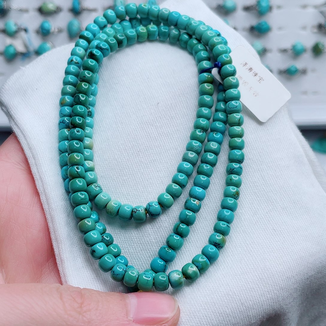 杭***泰绿松石未镶嵌绿松石