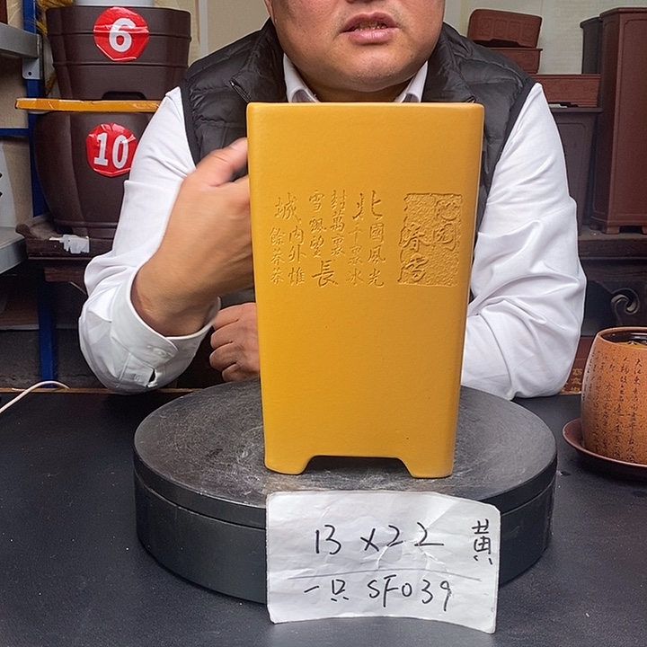 花盆紫砂货号一只SF039