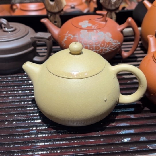 紫砂公道杯小*胖紫砂壶九十年代一厂250c c