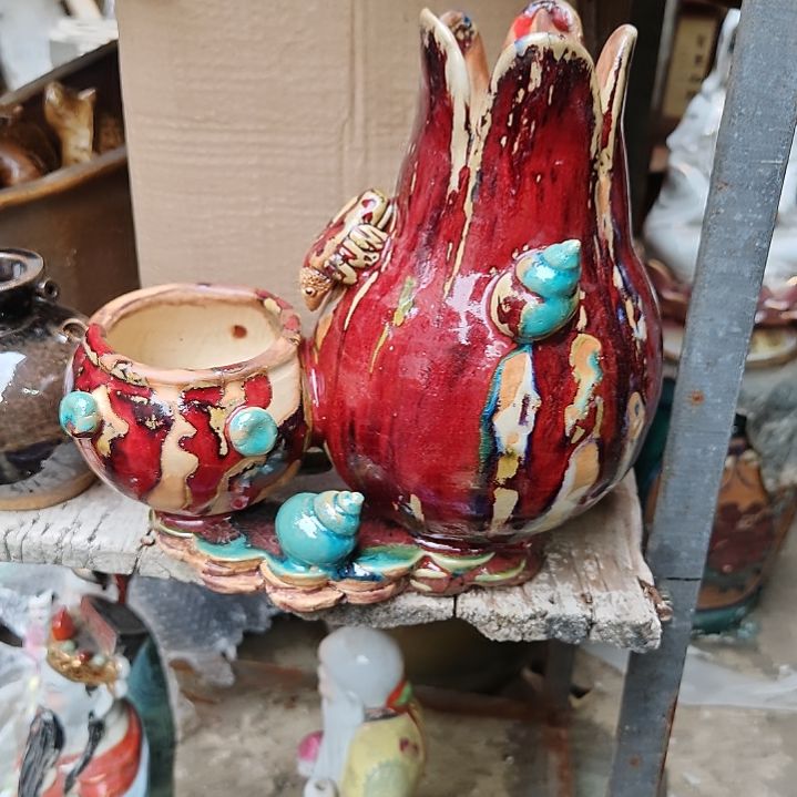 L***者罐明玉家的老工艺品