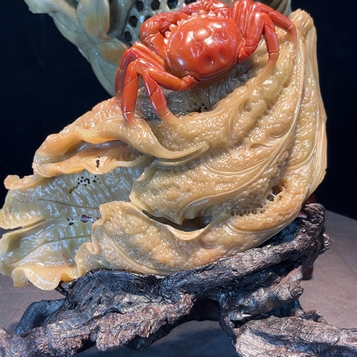 寿山石用****6寿山石摆件