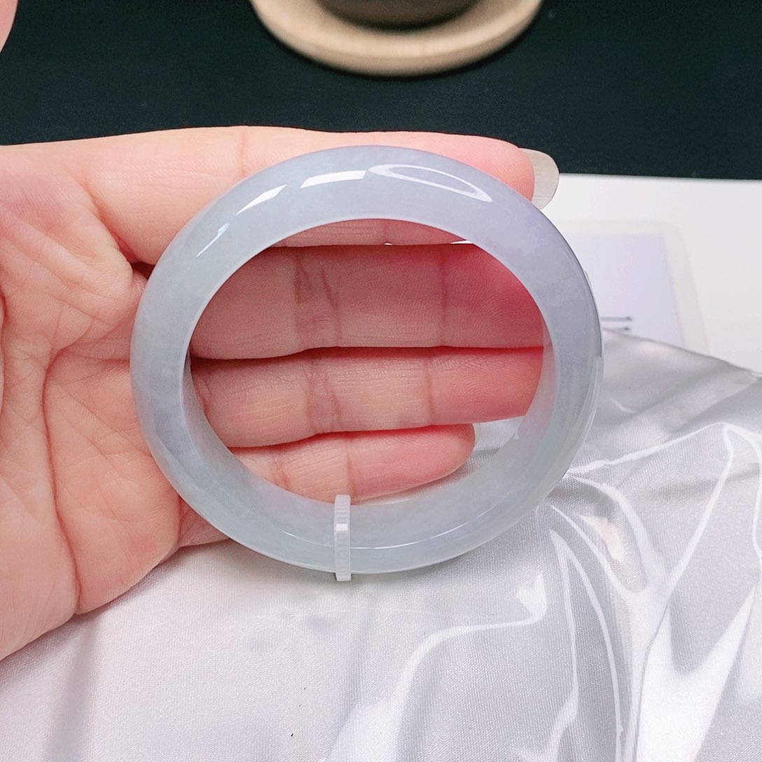 【闪购商品】翡翠手镯未镶嵌正圈55